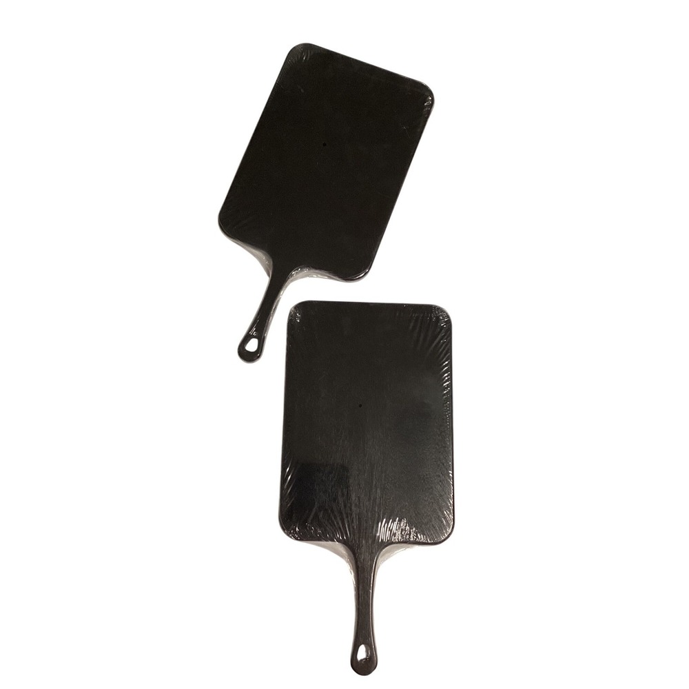 Black Serving Paddle Boards, Cheese Board, Charcuterie Board, Set of 2